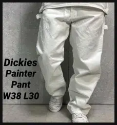 ディッキーズ WH ホワイトペインターパンツ ワークパンツ ゴールデン