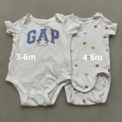 Baby GAP クマプリントロンパース 3-6 H&M