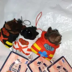 サラブレッドコレクションお守りマスコット3　3個セット