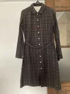 prit 長袖 シャツワンピース チュニック　羽織り　日本製