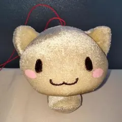 ☆当時物 ！きねこ　マスコット　ぬいぐるみ　三月八日　ピーナッツクラブ☆