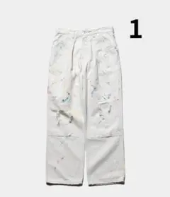 SWJP / CORDUROY CARPENTER PAINTED PANTS - メルカリ