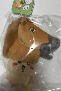 うさぎ　馬を被ったうさぎマスコット　ちいかわ　馬をかぶったうさぎマスコット