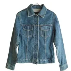 ナチュラルビューティーインディゴ✨Ｇジャン【S】デニム ブルー 日本製 コットン