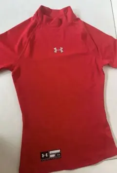 【UNDER ARMOUR】150 半袖　レッド アンダーシャツ YLG