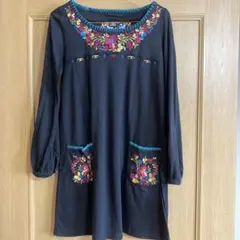 花柄チュニック