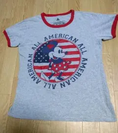 【古着】ディズニーストア ミニーマウス　　　　リンガー　 Tシャツのサムネイル