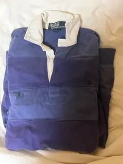 Polo by Ralph Lauren ラガーシャツ 長袖 パープル