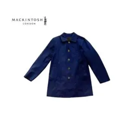 MACKINTOSH　マッキントッシュ　ステンカラーコート　ブルー　青　秋冬