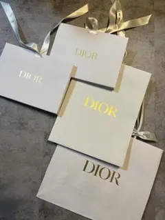 【美品】Dior ディオール ショッパー4枚セット 紙袋