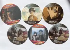 セリア 進撃の巨人 エレン・イェーガー コースター 6枚セット