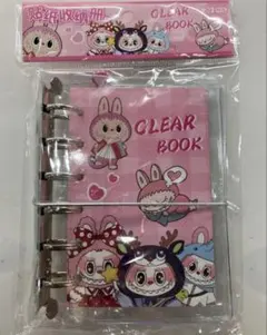 【新品未使用】ラブブ シール帳 LABUBU ステッカー帳 ピンク 韓国 キャラ