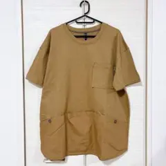 ⭐︎未使用⭐︎ NORTHERN TRUCK ポケット付き半袖Tシャツ ブラウン M