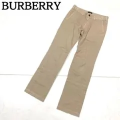 良品★BURBERRY ブラックレーベル チノパン ノバチェック ベージュ 79