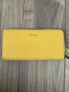 FURLA 長財布 ラウンドファスナー イエローのサムネイル