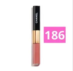 CHANEL ル ルージュ デュオ ウルトラトゥニュ 186 ピンクヌード