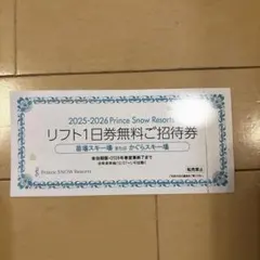 苗場スキー場　かぐらスキー場 リフト1日券のサムネイル