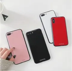 iPhoneケース スマホケース 11/XR/XS/8/7/6 ピンク 韓国