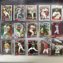 シリアル含 ボストン レッドソックス MLB Topps 等 まとめ売り