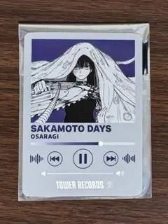 sakamoto days 大佛　ミュージックプレイヤー風 カード