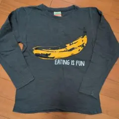 Cousin バナナデザイン 長袖カットソー 140