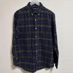 CHAPS ボタンダウン　ネルシャツ　M