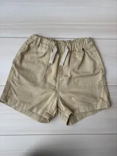 ユニクロ　ショートパンツ　ベージュ　80サイズ　短パン　子供服