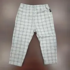 COMME CA ISM チェック柄パンツ 90cm