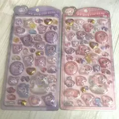 サンリオ うるちゅるポップシール クロミ マイメロディ 2種セット 正規品