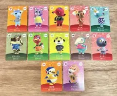 どうぶつの森 amiiboカード 12枚セット