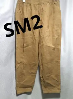 Samansa Mos2　コーデュロイカジュアルパンツ　ベージュ