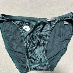 842 MOSCHINO ダークグリーン 下着 Mサイズ