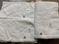 ホワイトタオル4枚セット