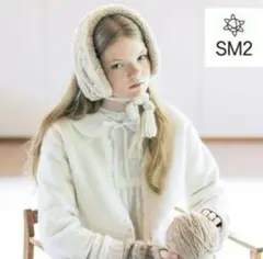 SM2 サマンサモスモス　ニットつけ襟　ニットイヤマフ　つけえり　2way
