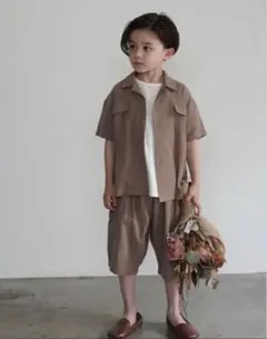 riziere リジェール ピュアコットンリラックス サマーセットアップ140