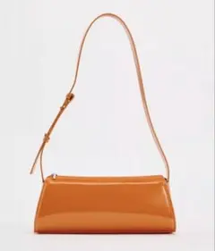 ZARA ショルダーバッグ オレンジ