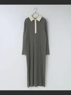 LOWRYS FARM 長袖ニットワンピース F