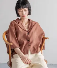 新品タグ付き　ローリーズファーム シアーシャツ