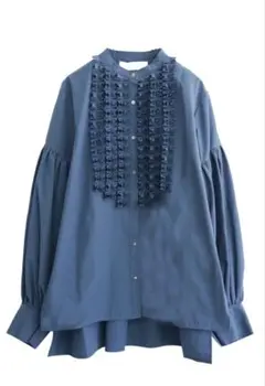 新品　MARILYNMOON 長袖ブラウス　フリル
