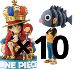 ONE PIECE BASE SHOP ワーコレ 2種セット フィギュア　×10