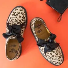 ドクターマーチン　UK7 ヒョウ柄　ハラコ　beams別注 Dr.Martens＞｜ビームス 神戸｜BEAMS