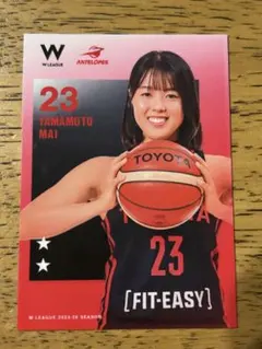 Wリーグ トレーディングカード　山本麻衣選手