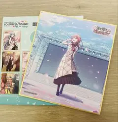 プロセカ　花里みのり　ミニ色紙　コレクション　第9弾　君と歌う、桜舞う世界で