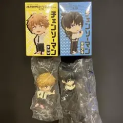 チェンソーマン　デフォルメフィギュア　デンジ＆早川アキ