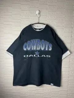 90s USA製　SALEM シングルステッチ　ダラス・カウボーイズ　Tシャツ