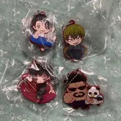 呪術廻戦 死滅回遊 キャラばんちょうこう ラバーマスコット 4種セット