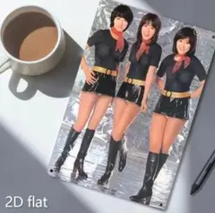 キャンデーズ　レトロアート金属プレート20cm×30cm