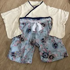 80 袴ロンパース　お祝い