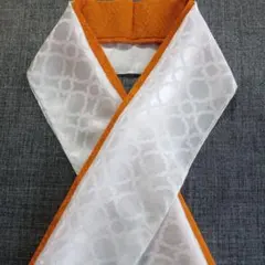 ジャガードの白半襟 (モロッカン)