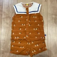 モイモルン セーラー襟 上下セット 110 ノースリーブ